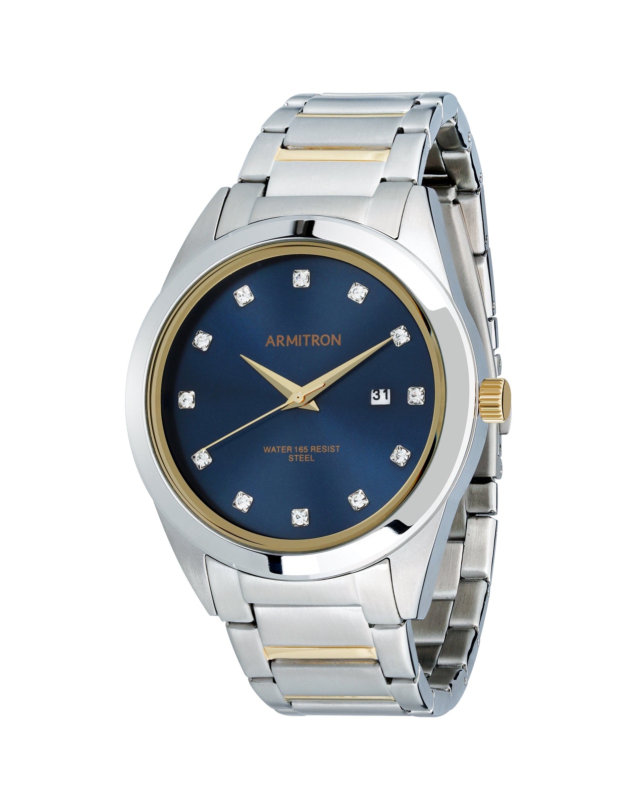 Bluejay™ | 42mm, Silver/Navy/Gold