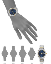 Thumbnail for Bluejay™ | 42mm, Silver/Navy/Gold