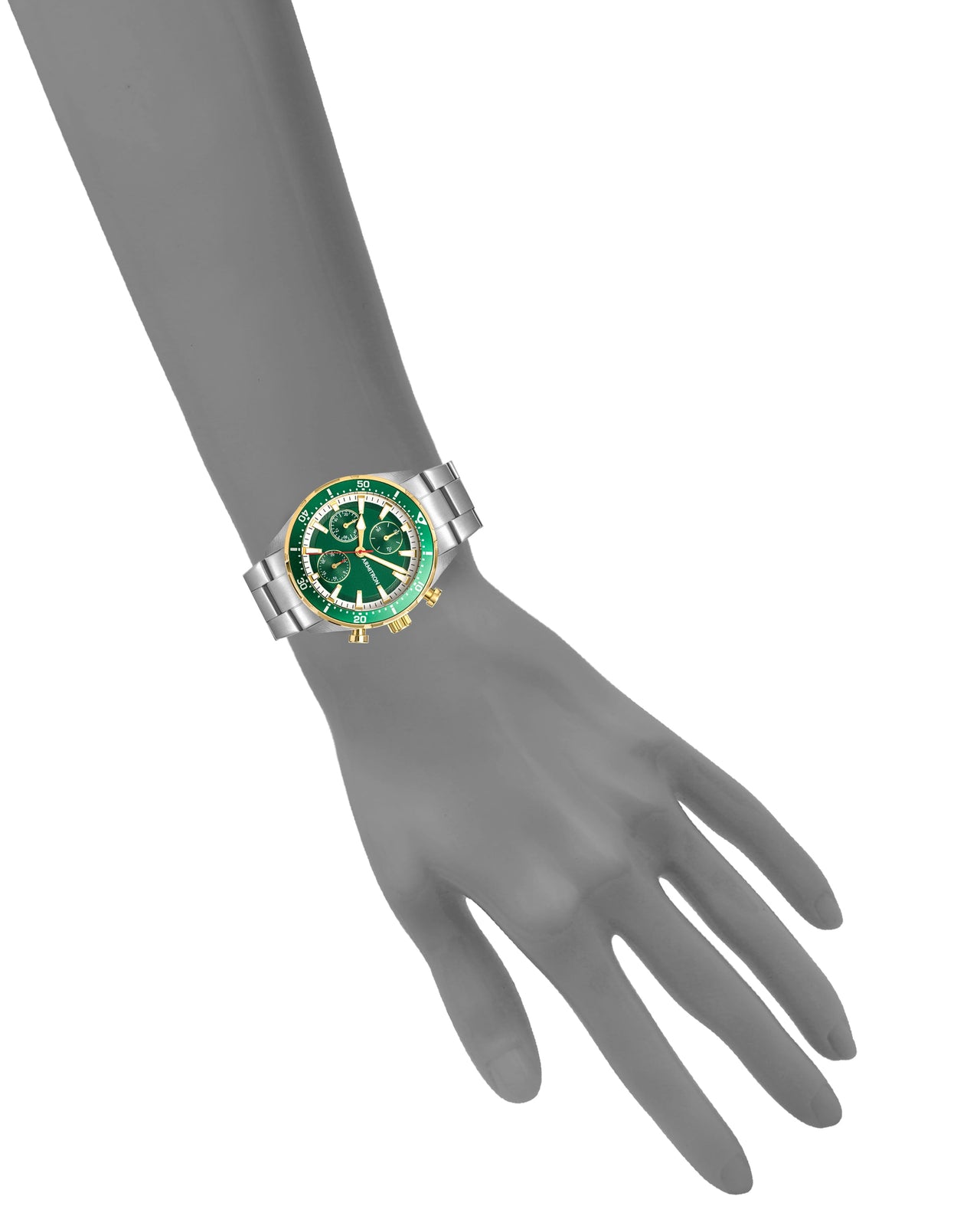 Lloyd™ | 42mm, Metal/Green/Silver/Gold