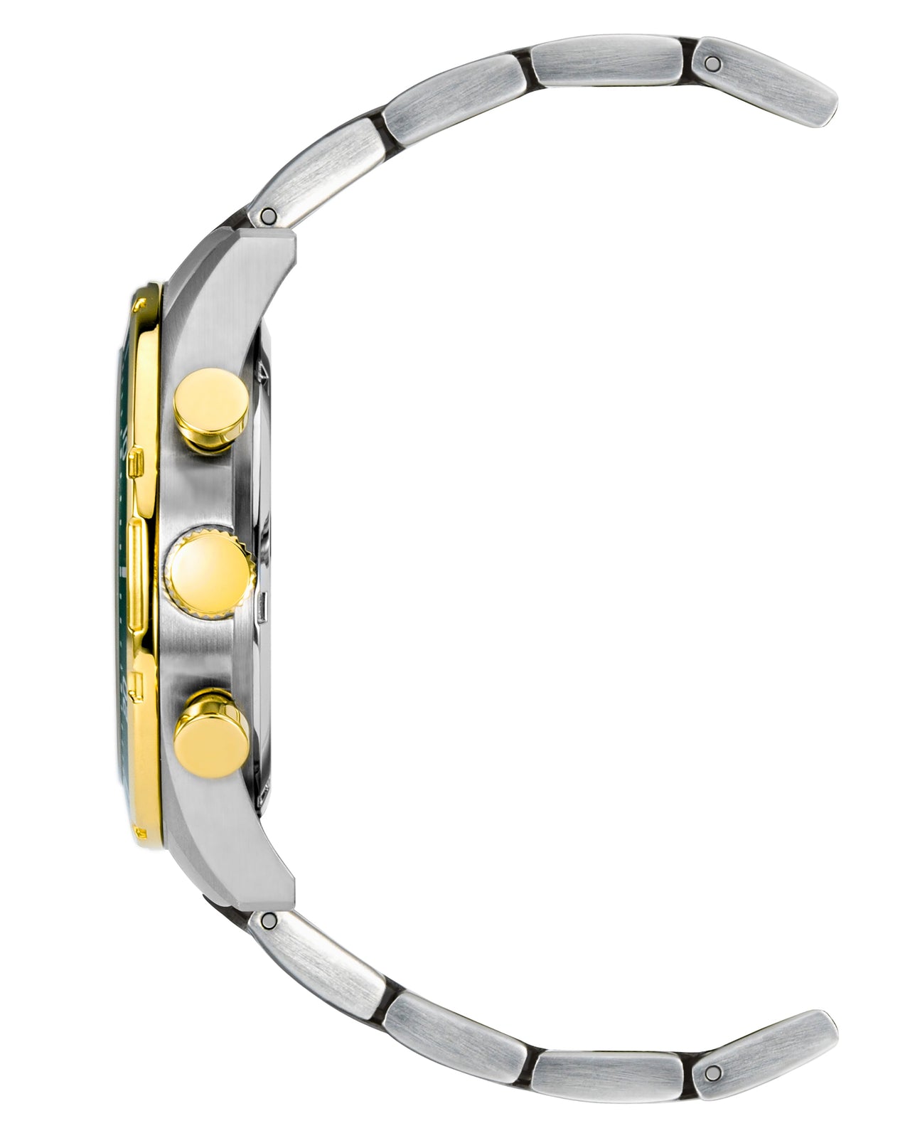 Lloyd™ | 42mm, Metal/Green/Silver/Gold