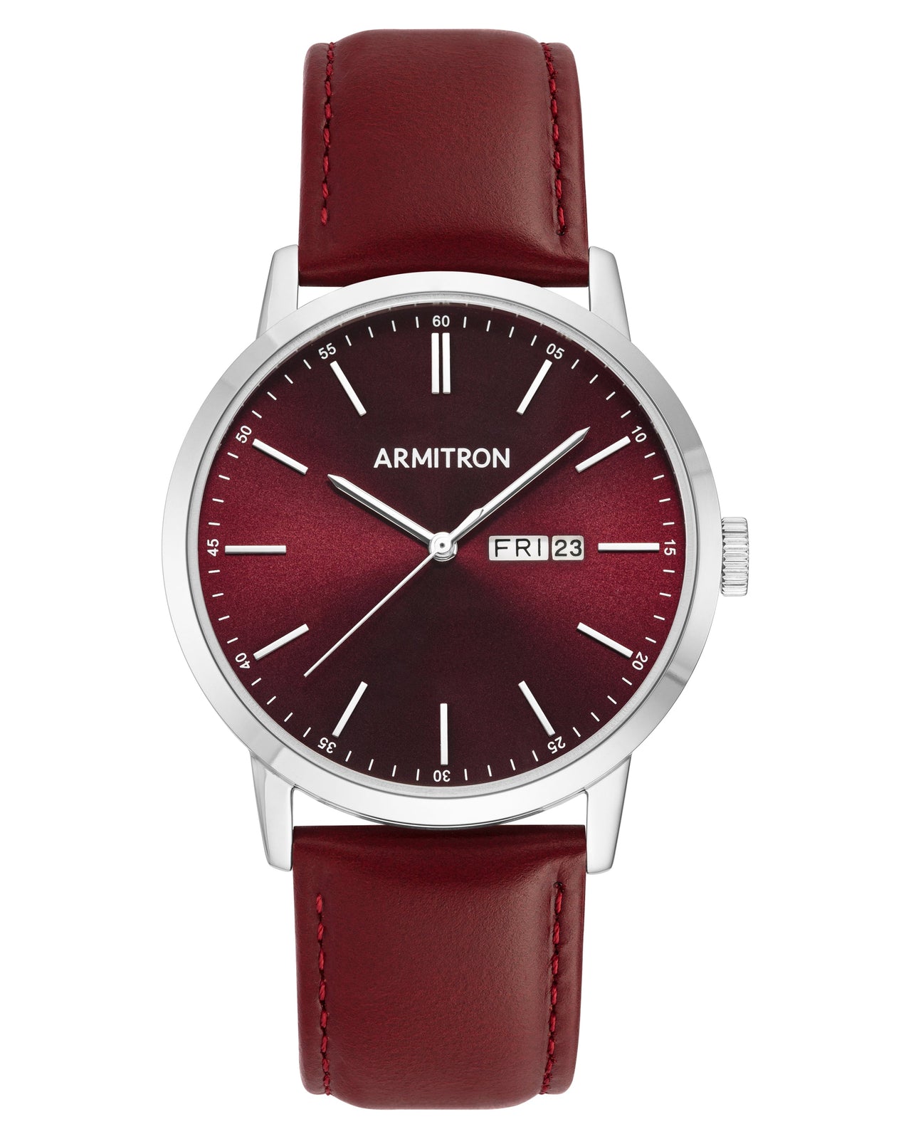 Miles™ | 42mm, Burgundy/Brown