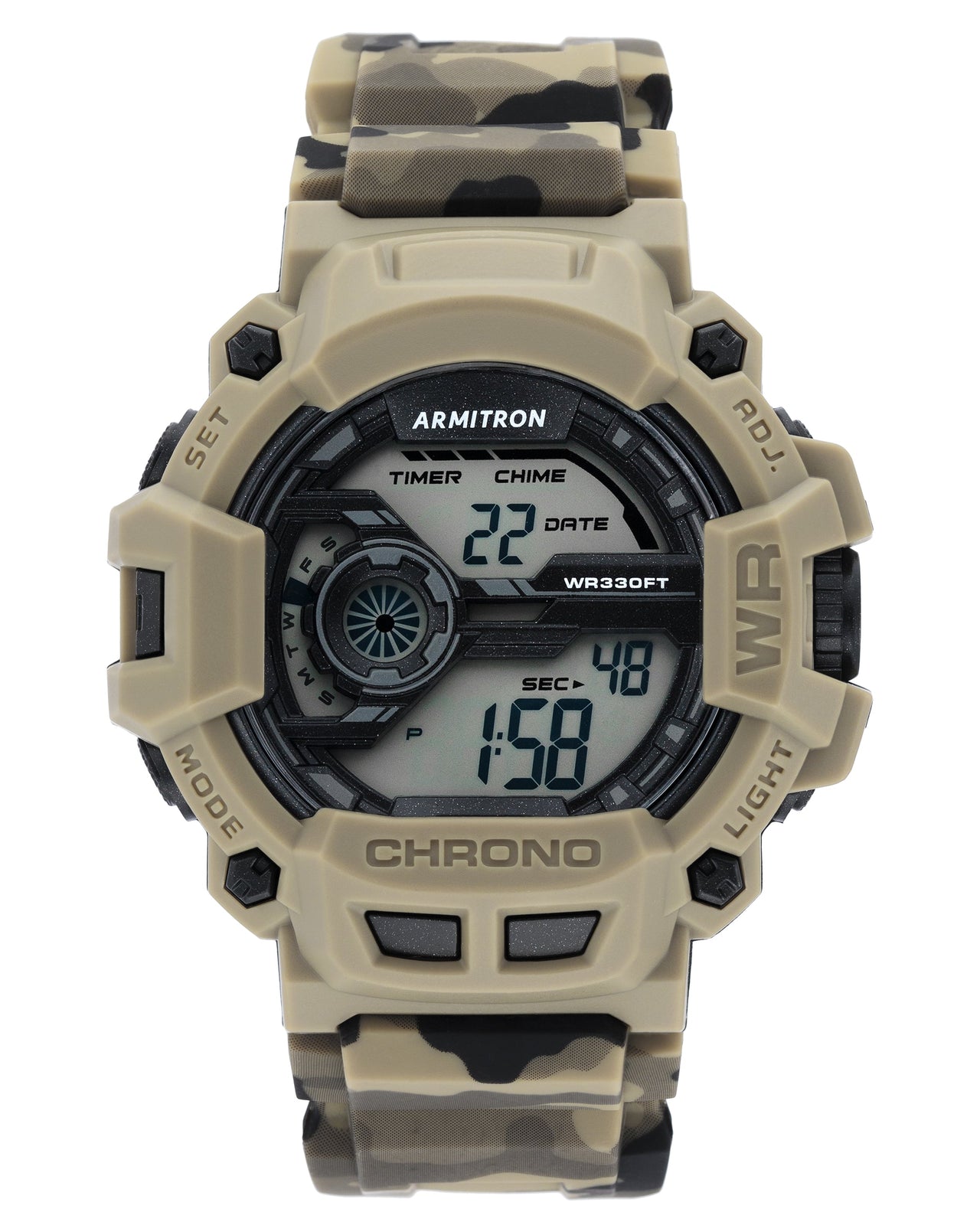 Armitron Tactical Chrono™ | 53mm, Green Camo