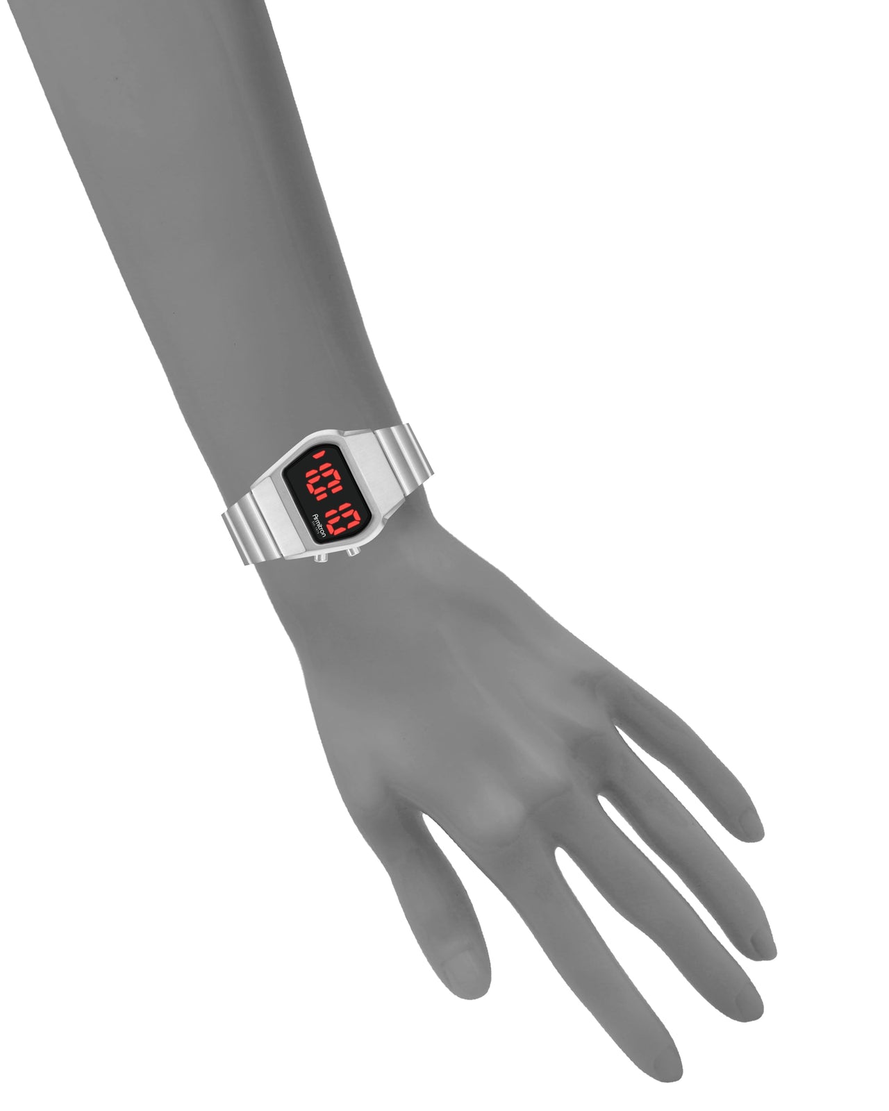 Tetra™ | 36mm, Silver/Red