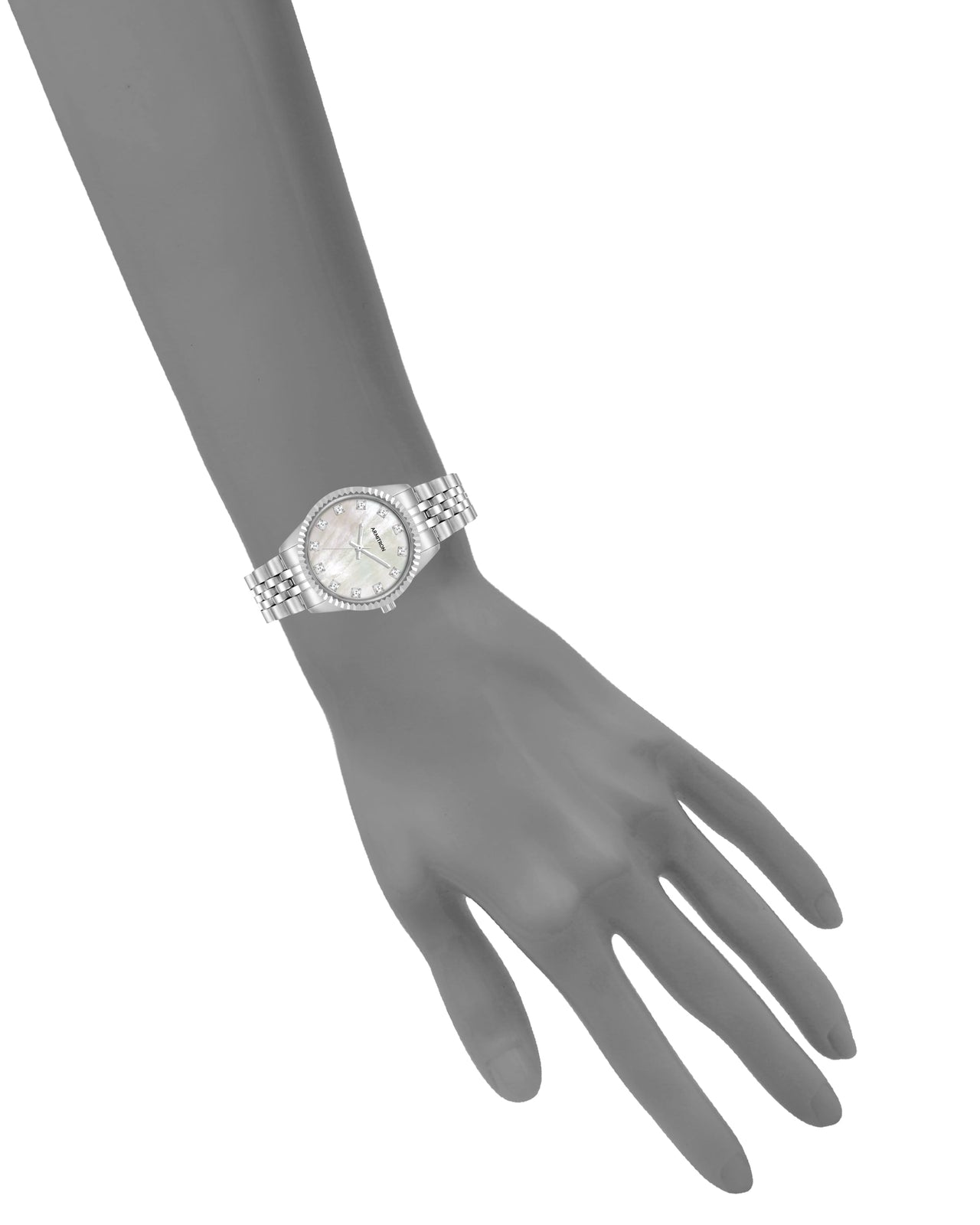 Constance™ | 36mm, Pearl/Silver