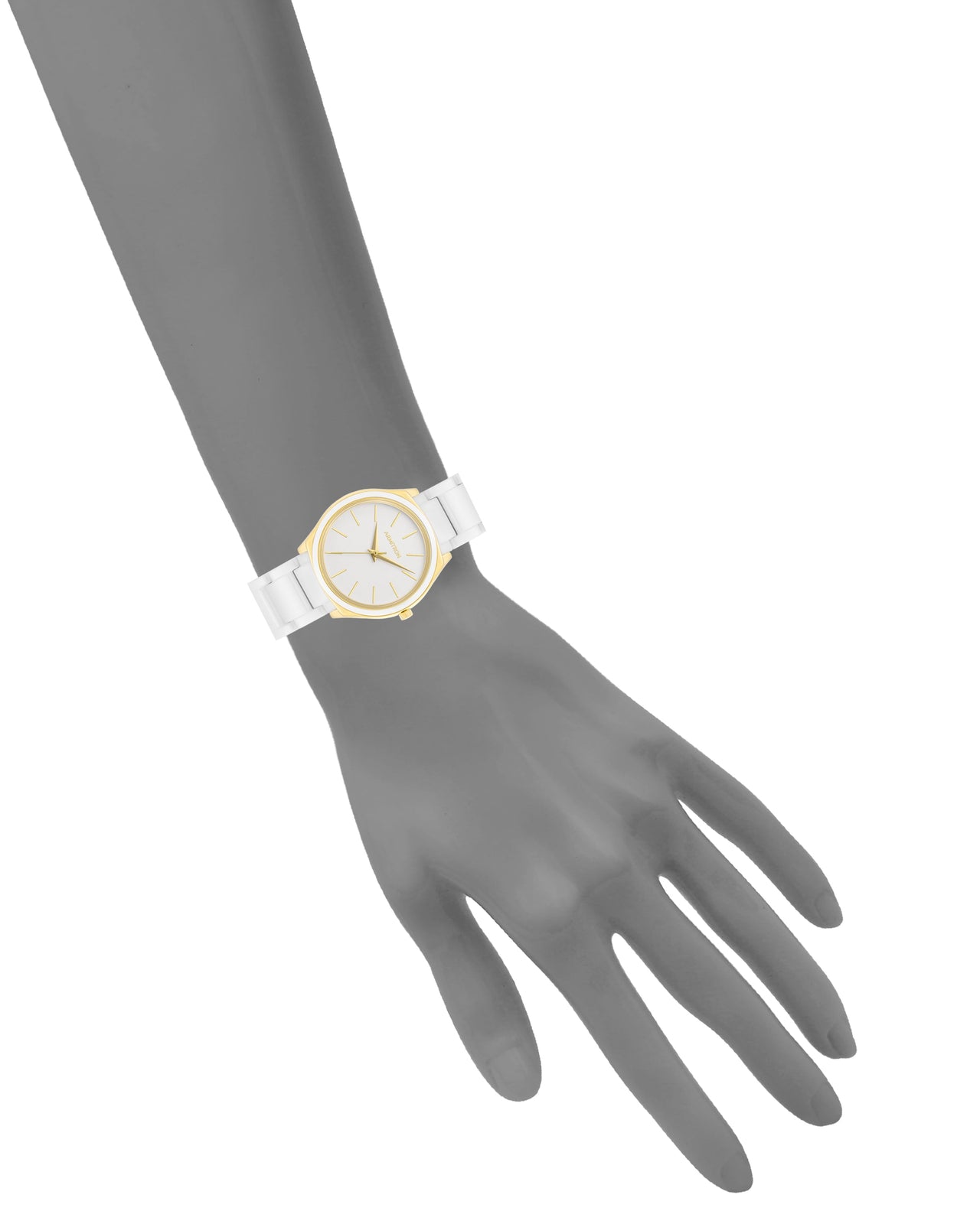 Jalyn™ | 36mm, White Ceramic/Gold