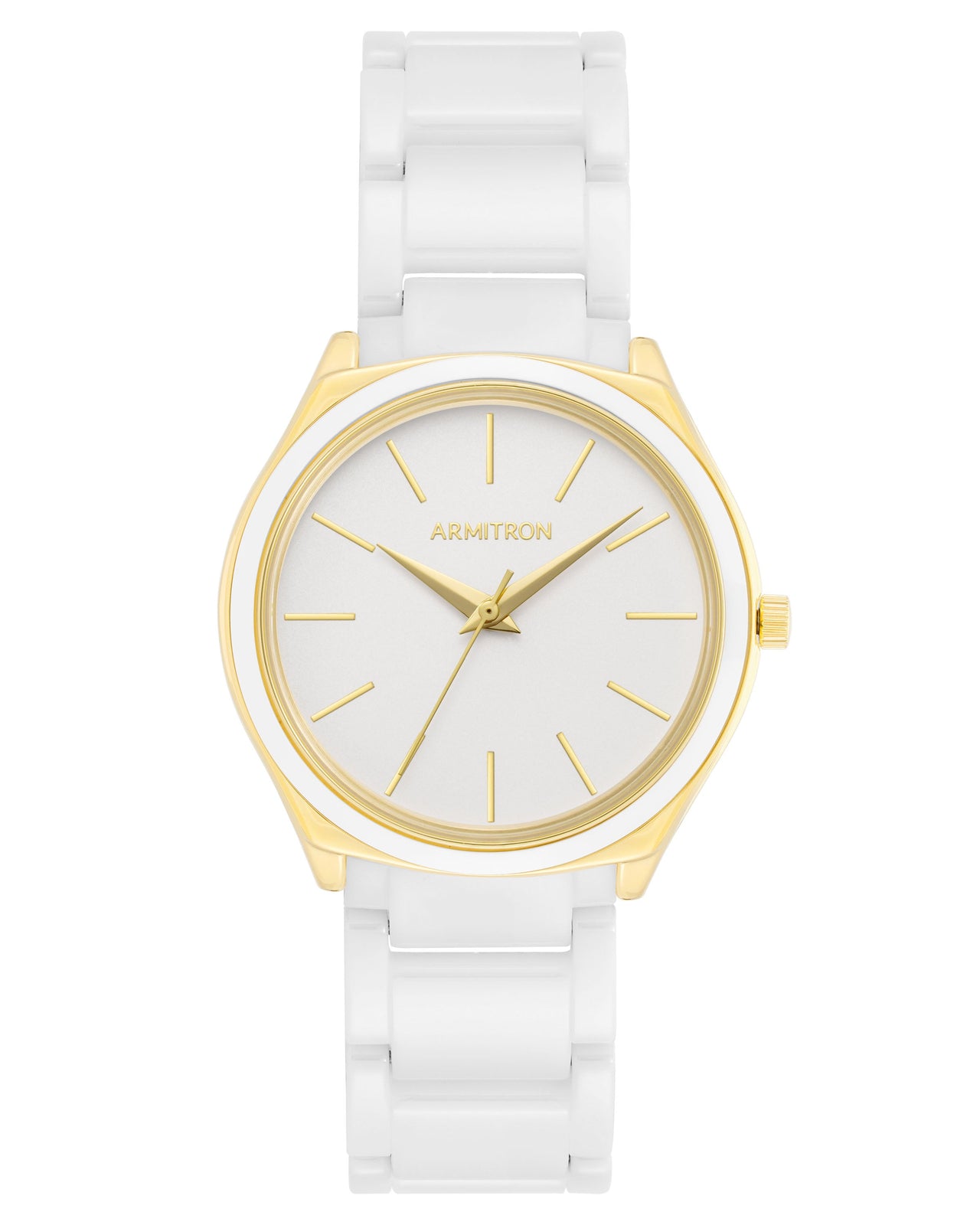 Jalyn™ | 36mm, White Ceramic/Gold