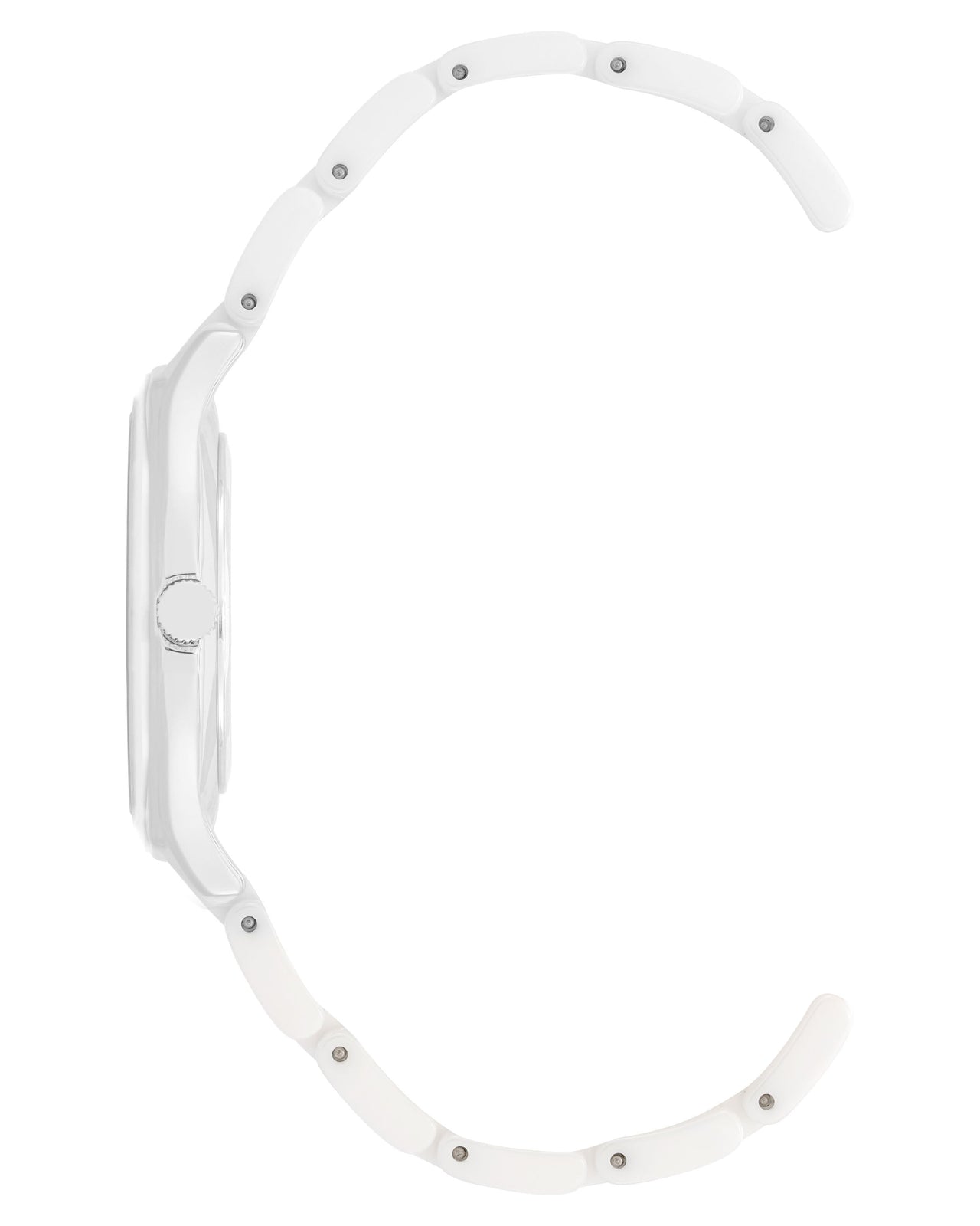 Jalyn™ | 36mm, White Ceramic/Silver