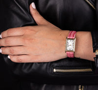 Thumbnail for Tilly Pink | 20mm, Pink Leather/Lizard