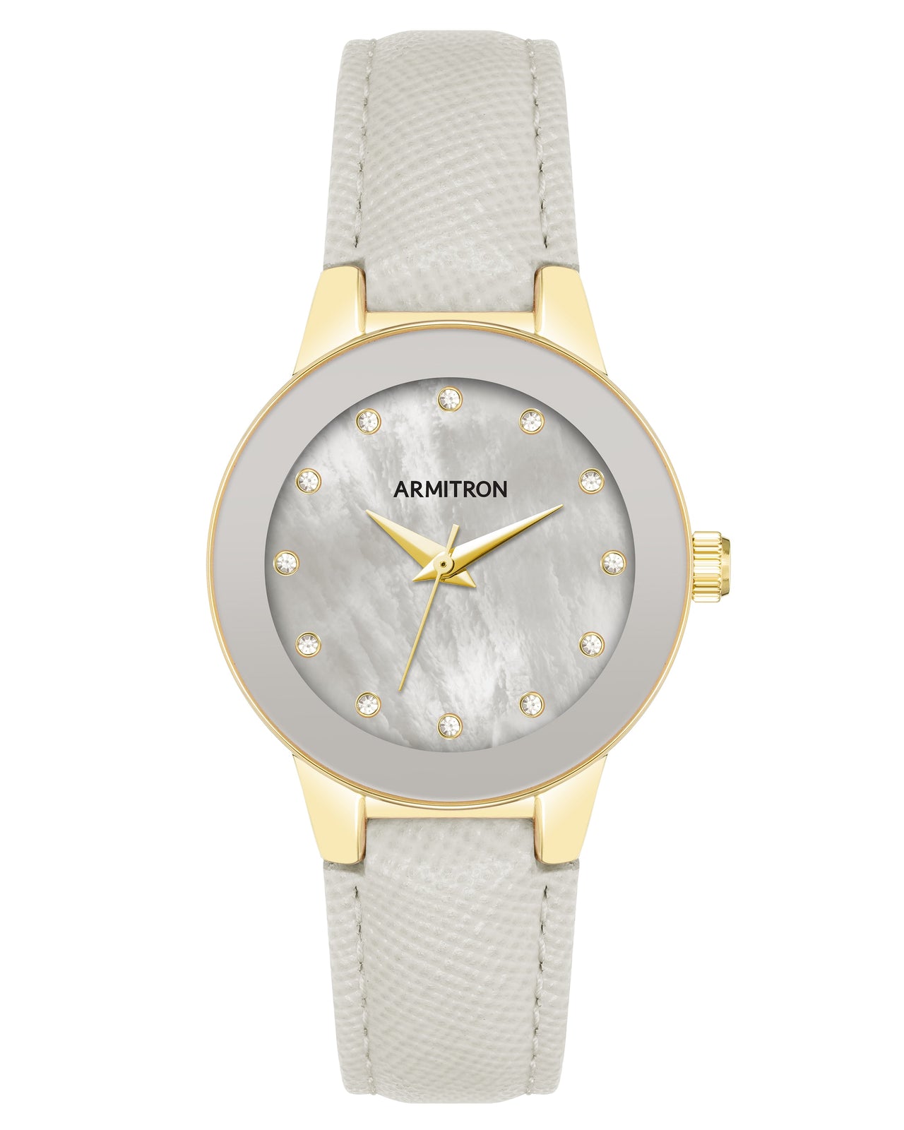 Charlotte™ | 30mm, Light Grey/Gold